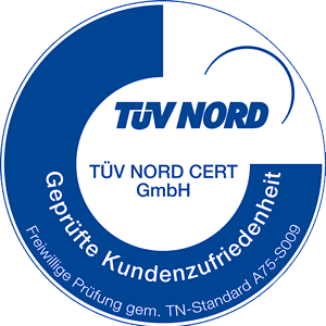 TÜV-Nord-Zertifizierung für Kundenzufriedenheit