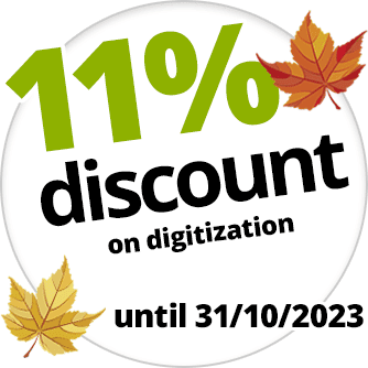 11% discount on digitization