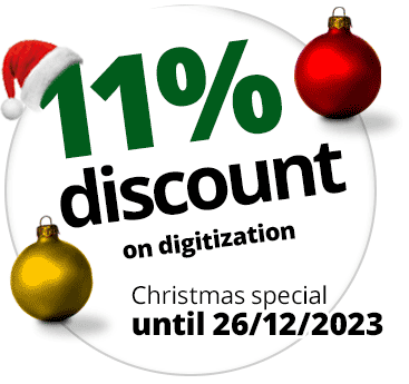 11% discount on digitization
